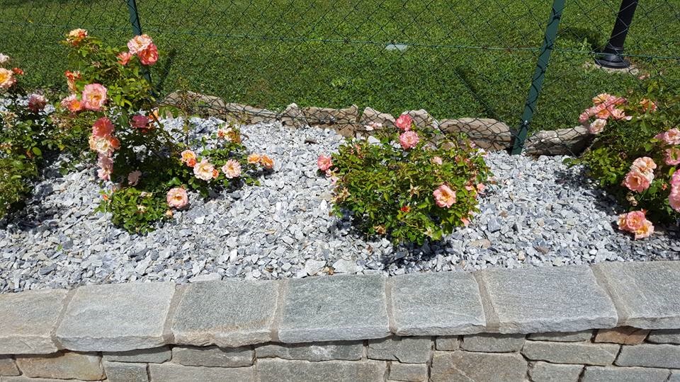RivestimentoPietrisco per aiuole e giardini