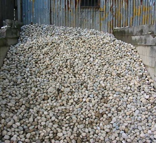 Piastrelle Mosaico Ciottoli Di Fiume - Grigio Antracite, 1 Foglio 31.5x31.5cm - Foto 7